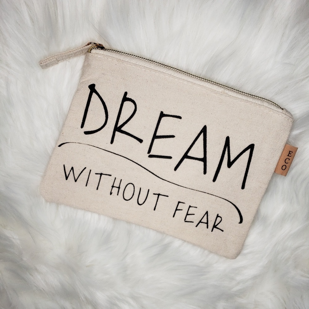 Canvas Makeup Bag